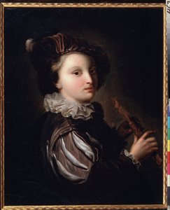 Le jeune page au mirliton - Jean Alexis Grimou