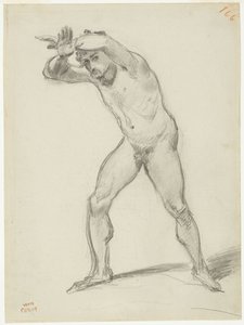 Nu masculin debout - Jean-Baptiste-Camille Corot