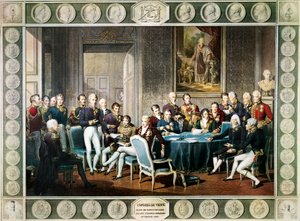 Participants au Congrès de Vienne en 1814-15, Autriche - Jean Baptiste (after) Isabey