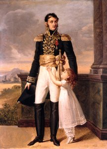Général Junot et sa fille Joséphine, c. 1805 - Jean Baptiste (attr. to) Isabey