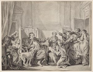 La fille coupable et repentante - Jean-Baptiste Greuze