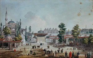 Vue de Tophane, Karakoy - Jean Baptiste Hilair