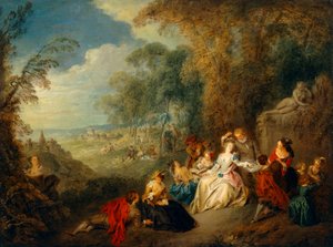 Fête champêtre - Jean Baptiste Joseph Pater