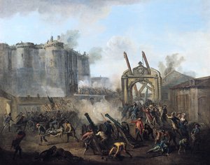La prise de la Bastille le 14 juillet 1789