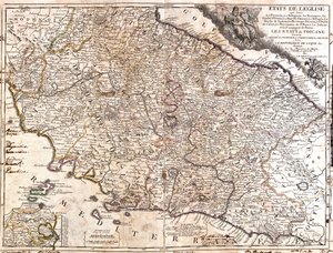 Émilie-Romagne, Toscane, Marches, Ombrie, Abruzzes, Latium, Italie - Jean Baptiste Nolin