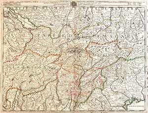 Allemagne (États : Bade-Wurtemberg, Bavière), Autriche (États : Voralberg, Tyrol, Salzbourg, Carinthie), Liechtenstein, Suisse (Canton : Thurgovie, Appenzell Rhodes-Extérieures, Appenzell Rhodes-Intérieures, St. - Jean Baptiste Nolin