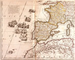 Espagne, France (avec la Corse), Belgique, Allemagne (État : Rhénanie du Nord-Westphalie, sud de la Basse-Saxe, sud de la Saxe-Anhalt, Hesse, Thuringe, Saxe, Rhénanie-Palatinat, Sarre, Bade-Wurtemberg, Bavière), Luxembourg, Autriche, Suisse, Italie (Région - Jean Baptiste Nolin