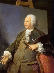 Portrait de Jean-Baptiste Oudry - Jean Baptiste Perronneau