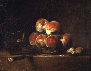 Panier de pêches - Jean Baptiste Simeon Chardin
