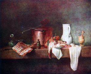 Nature morte de cuisine - Jean Baptiste Simeon Chardin