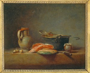 La marmite de cuivre - Nature morte avec pot en cuivre ...