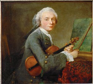 Le jeune homme au violon - young man with violin …