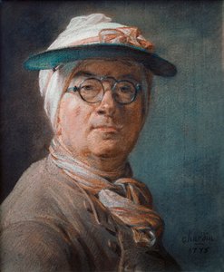 Autoportrait de Chardin, dit " à l