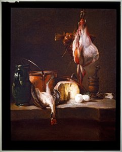 Table de Cuisine avec une Raie - Jean Baptiste Simeon Chardin