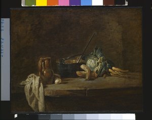 Légumes pour la soupe - Jean Baptiste Simeon Chardin