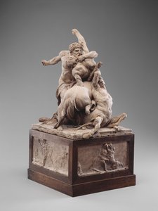Hercule combattant deux centaures - Jean Baptiste Stouf