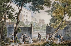 Scène galante à l