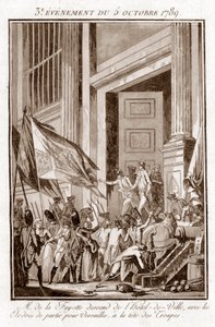 Révolution française - La Fayette quittant l