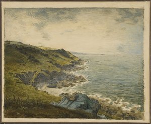 La côte à Gréville - Jean Francois Millet