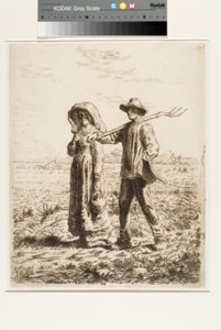 Le Départ pour le travail - Jean Francois Millet