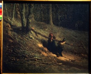 Les Charbonnières - Jean Francois Millet