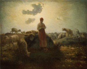 Le gardien du troupeau - Jean Francois Millet