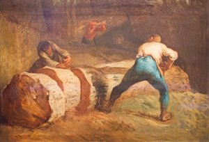 Les scieurs de bois - Jean Francois Millet