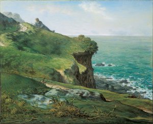 Falaises de Gréville - Jean Francois Millet