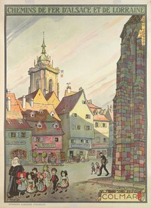 Affiche de Colmar - Jean Jacques Waltz