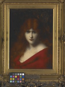 Tête de femme - Jean Jacques Henner