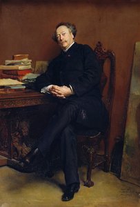 Alexandre Dumas Fils (1824-95) 1877 - Jean Louis Ernest Meissonier