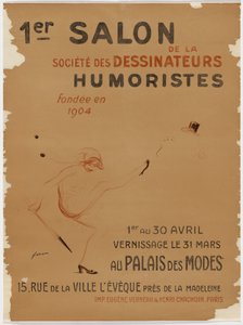 1er Salon des Humoristes, Palais des Modes