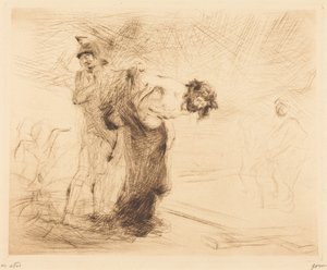 Le Christ dépouillé de ses vêtements (Christ Stripped of His Clothes) - Jean-Louis Forain