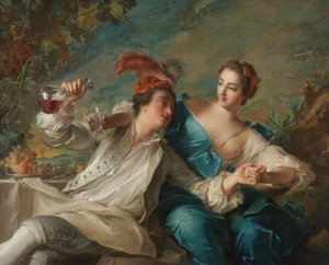 Les Amants - Jean-Marc Nattier