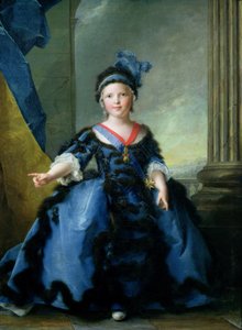 Louis-Joseph-Xavier de France (1751-61) Duc de Bourgogne - Jean Marc Nattier