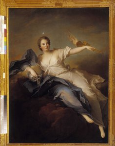 Portrait de Madame de Chateauroux en Aurore