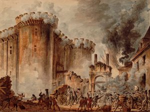 La Prise de la Bastille - Jean Pierre Houel