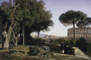 Colisée vu du Palatin - Jean Achille Benouville