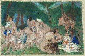 Farandole: Esquisse pour la cour de l