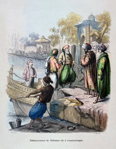 Mahomet Ali arrivant à Constantinople, vers 1847 - Jean Adolphe Beauce