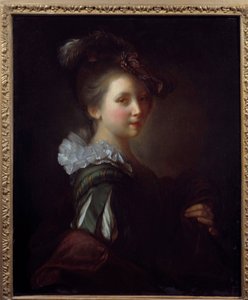 Portrait de femme - Jean Alexis Grimou