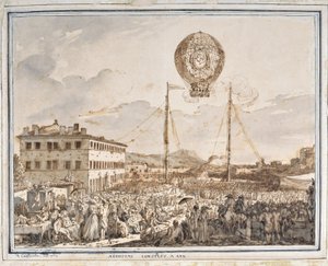 Aérostat construit à Aix - Jean Antoine Constantin