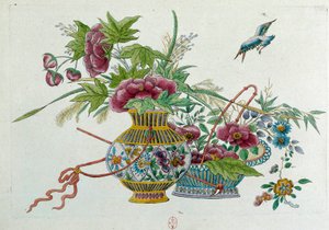 Fleurs dans un vase - Jean Antoine Fraisse