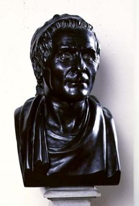 Jean-Jacques Rousseau (1712-78) 1778 (bronze) - Jean Antoine Houdon