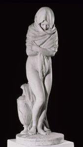 Hiver, ou La Femme Frileuse (marbre)