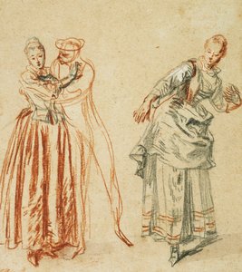 Une scène de la commedia dell