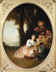 Concert champêtre, 1715 - Jean Antoine Watteau