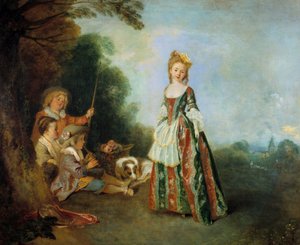 La Danse - Jean Antoine Watteau