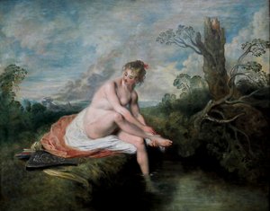 Diane à son bain