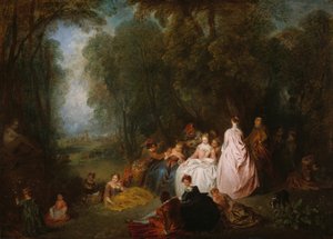 Fête champêtre, 171821